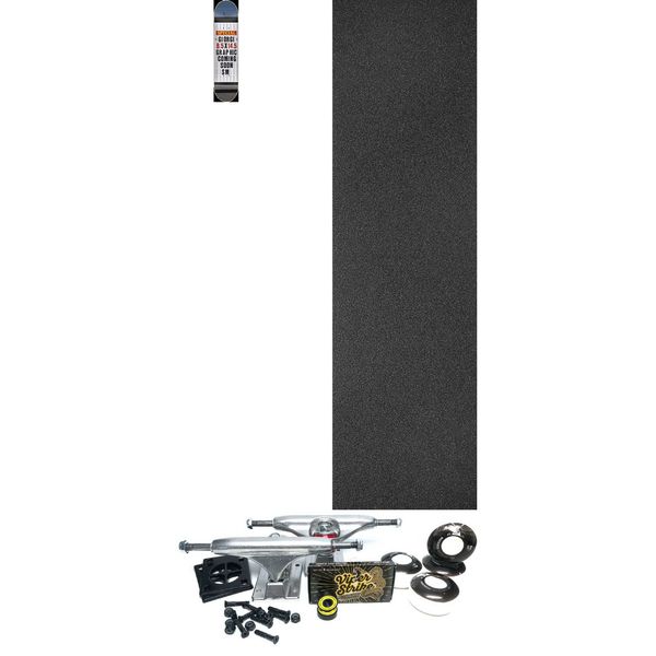 Skate Mental Giorgi Armani Coming Soon Skateboard Deck - 8.5" x 32" - Complete Skateboard Bundle